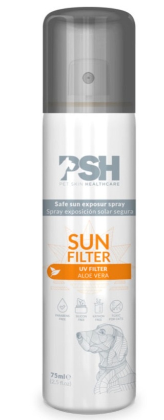 PSH Sun Filter Spray 75ml - preparat chroniący sierść psa przed słońcem