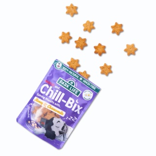 Park life Chill Bix Calming relaksujące ciasteczka dla psa - miód i rumianek - 100g