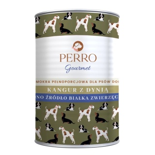 Perro - Kangur z Dynią – monobiałkowa karma dla psa - 400g