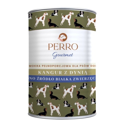 Perro - Kangur z Dynią – monobiałkowa karma dla psa - 400g