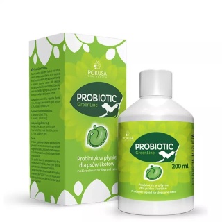 Pokusa - GreenLine Probiotyk w Płynie dla Psów - 200ml