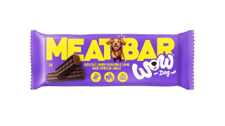 WOW DOG Meat Bar Hirsch Lamm - batonik mięsny dla psa z jelenia i jagnięciny (40g)