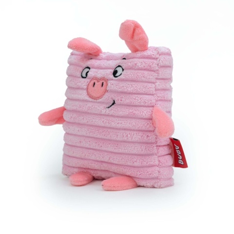 BUBA Piggy różowa świnka bez piszczałki - zabawka dla psa