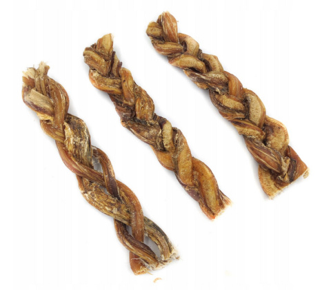 Przełyk Barani Pleciony - gryzak dla psa na sztuki - 1szt/15cm Przełyk Barani Pleciony - gryzak dla psa na sztuki - 1szt/15cm