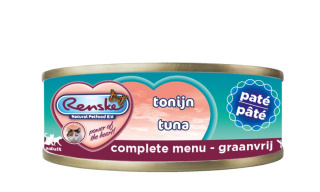 Renske Cat Fresh Meat Tuna – Pełnoporcjowa Karma Mokra dla Kota – Pasztet z Tuńczyka (70g