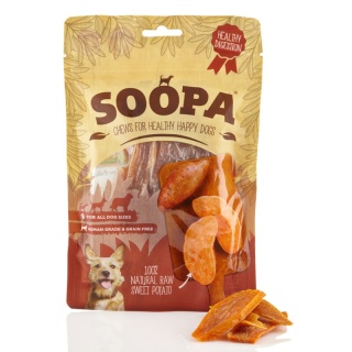 SOOPA Chews Sweet Potato – wege gryzak dla psa z batata – 100% naturalny - 100 g