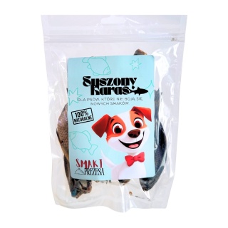 Smaki Prezesa - Suszony Karaś - przekąska rybna dla psa - 100g