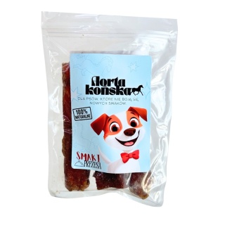 Smaki Prezesa - aorta końska - gryzak dla psów - 100g