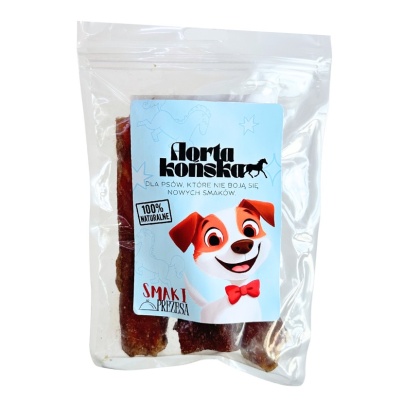 Smaki Prezesa - aorta końska - gryzak dla psów - 100g