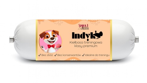 Smaki Prezesa – kiełbaska treningowa dla psa – indyk 400 g Smaki Prezesa – kiełbaska treningowa dla psa – indyk 400 g