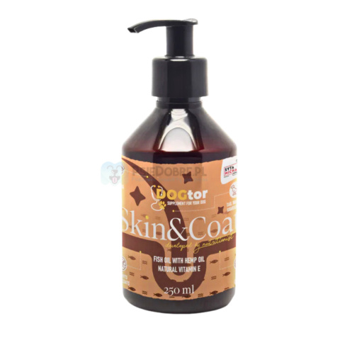 Syta Micha Skin & Coat oil - olej dla psa na zdrową skórę i sierść - 250ml Syta Micha Skin & Coat oil - olej dla psa na zdrową skórę i sierść - 250ml