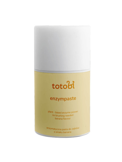 Totobi – Enzympaste Banana Nana – Enzymatyczna pasta do zębów dla psa i kota o smaku banana, 50 ml Totobi – Enzympaste Banana Nana – Enzymatyczna pasta do zębów dla psa i kota o smaku banana, 50 ml
