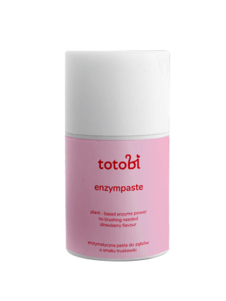 Totobi Enzympaste Kiss Berry - Enzymatyczna pasta do zębów dla psa i kota o smaku truskawkowym, 50 ml
