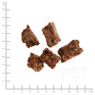 WILDES LAND DOG Fleischwürfel Pferd - kostki z mięsa koniny - przysmaki dla psów (100g)