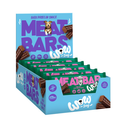 WOW DOG Meat Bar Rind - batonik mięsny dla psa - wołowina (40g)