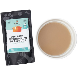 YDOLO Bone Broth Lamb – bulion kolagenowy z kości jagnięcych dla psa i kota (230 ml)