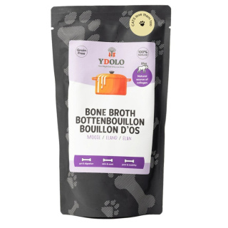 YDOLO Bone Broth Moose – bulion kolagenowy z kości dzikiego łosia dla psa i kota (230 ml)