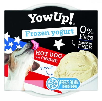 YOW UP! Hot Dog with Cheese – FROZEN YOGURT – Jogurt do mrożenia dla psa – 110g