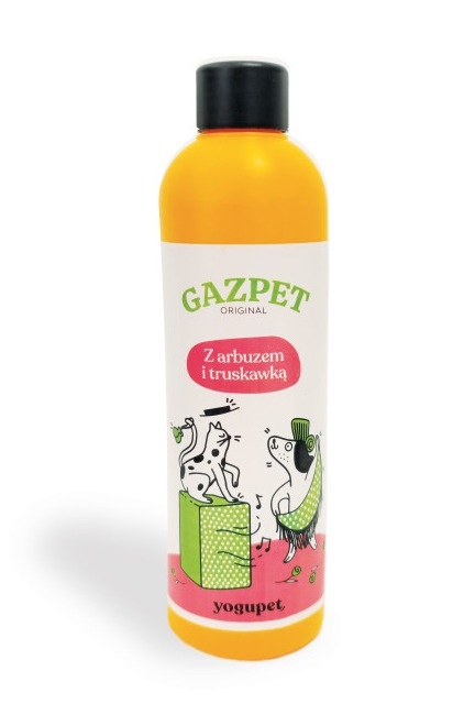 Yogupet GAZPET - jogurt bez laktozy dla psa i kota - arbuz truskawka - 250ml