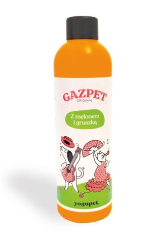 Yogupet GAZPET - jogurt bez laktozy dla psa i kota - melon gruszka - 250ml