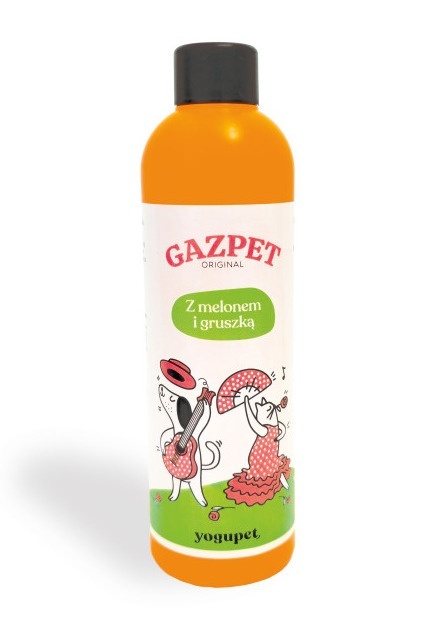 Yogupet GAZPET  - jogurt bez laktozy dla psa i kota - melon gruszka - 250ml