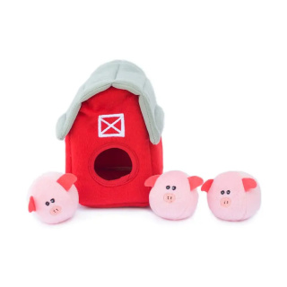 Zippy Paws – Domek ze świnkami – interaktywna zabawka dla psa