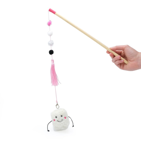 ZippyClaws – zabawka dla kota – wędka z pianką Marshmallow ZippyClaws – zabawka dla kota – wędka z pianką Marshmallow