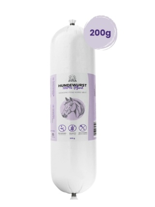 Ayka – kiełbaska treningowa dla psa - konina - 200g