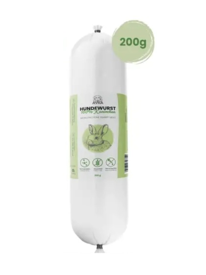 Ayka – kiełbaska treningowa dla psa - królik - 200g