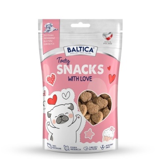 BALTICA TASTY Snacks with love - walentynkowe smaczki dla psa - Jagnięcina z gruszką 100g