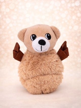 BUBA Karmel miś pluszowy - zabawka dla psa