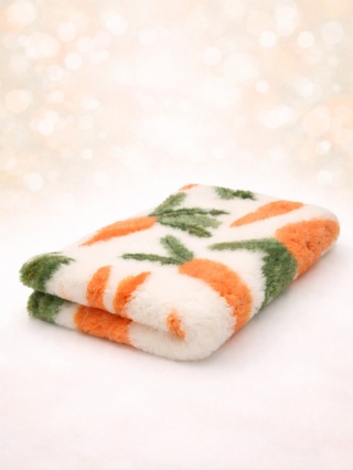 BUBA Legowisko antypoślizgowe DRY BED 28 mm marchewki – 75 × 50 cm