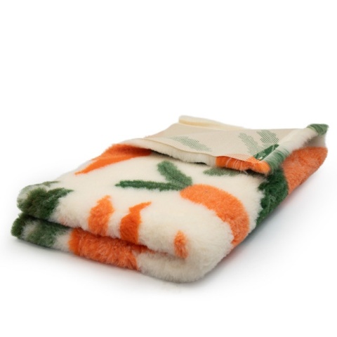 BUBA Legowisko antypoślizgowe DRY BED 28 mm marchewki – 75 × 50 cm