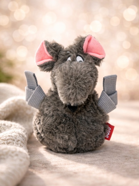 BUBA Szczur pluszowy szur - zabawka dla psa