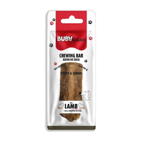 BUBAlicious Baton dla psa z owcą i dodatkiem żeń-szenia 12cm 