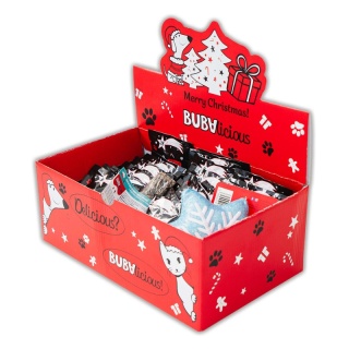 BUBAlicious More Meat PREMIUM – Kalendarz adwentowy dla psa 2024 | 22 przysmaki + gryzak + zabawka