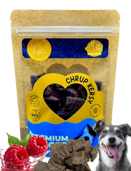 BaffiDi ChrupKersy dla psa – sarna z liofilizowaną maliną 90 g
