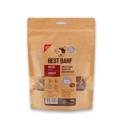 Best BARF liofilizowane serca kacze 50 g