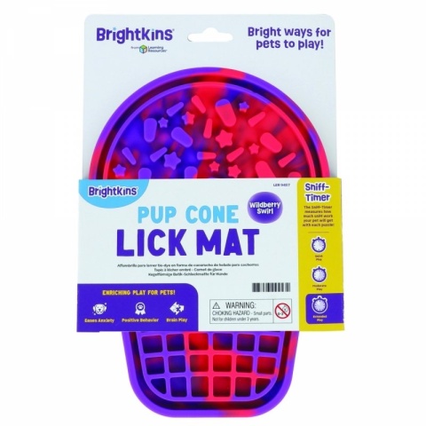Brightkins PUP CONE LICK MAT – mata do lizania dla psa w kształcie lodów