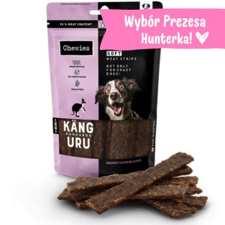 Chewies Fleischstreifen Soft Mini - miękkie paski mięsne dla psa - kangur 70 g