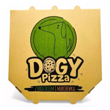 DOGY PIZZA królik z marchewką – gryzak dla psa Ø 22 cm
