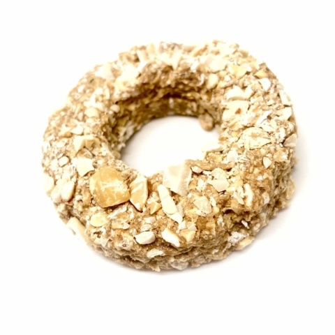 Donut bananowy dla psa – wege przekąska (bez mięsa)