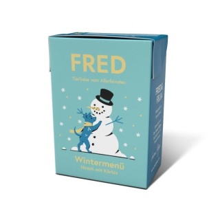 FRED Zimowe Menu 2025. - karma mokra dla psa - Jeleń z dynią 190g