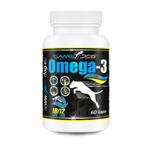 Game Dog Omega-3 – kwasy tłuszczowe EPA + DHA dla psa – 60 kapsułek