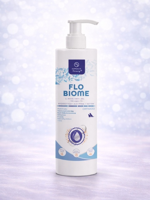 Hippovet Pharmacy FloBiome – emulsja probiotyczna dla psów i kotów 250 ml