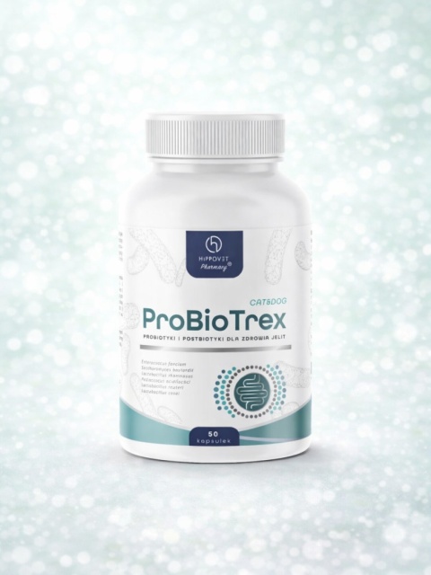 Hippovet Pharmacy – ProBioTrex Cat&Dog – Probiotyk i Postbiotyk dla Psów i Kotów