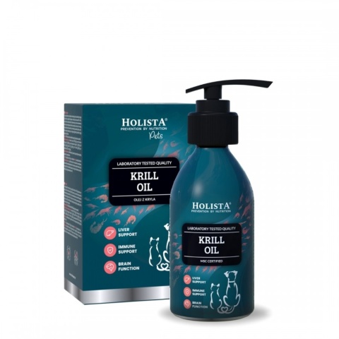 HolistaPets Krill Oil 100ml Olej z Kryla dla psa