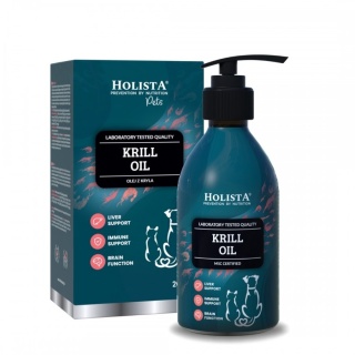 HolistaPets Krill Oil 200ml Olej z Kryla dla psa