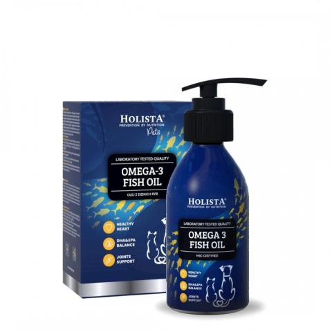 HolistaPets Omega3 Rybny olej dla psów 100ml
