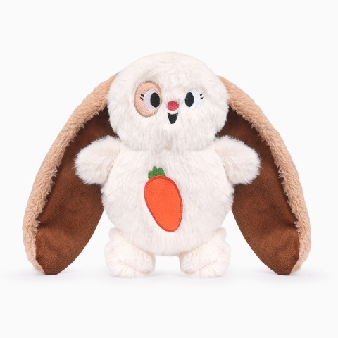 HugSmart  – Floppy Bunny 25 cm - pluszowa zabawka dla psa – uroczy króliczek z długimi uszami